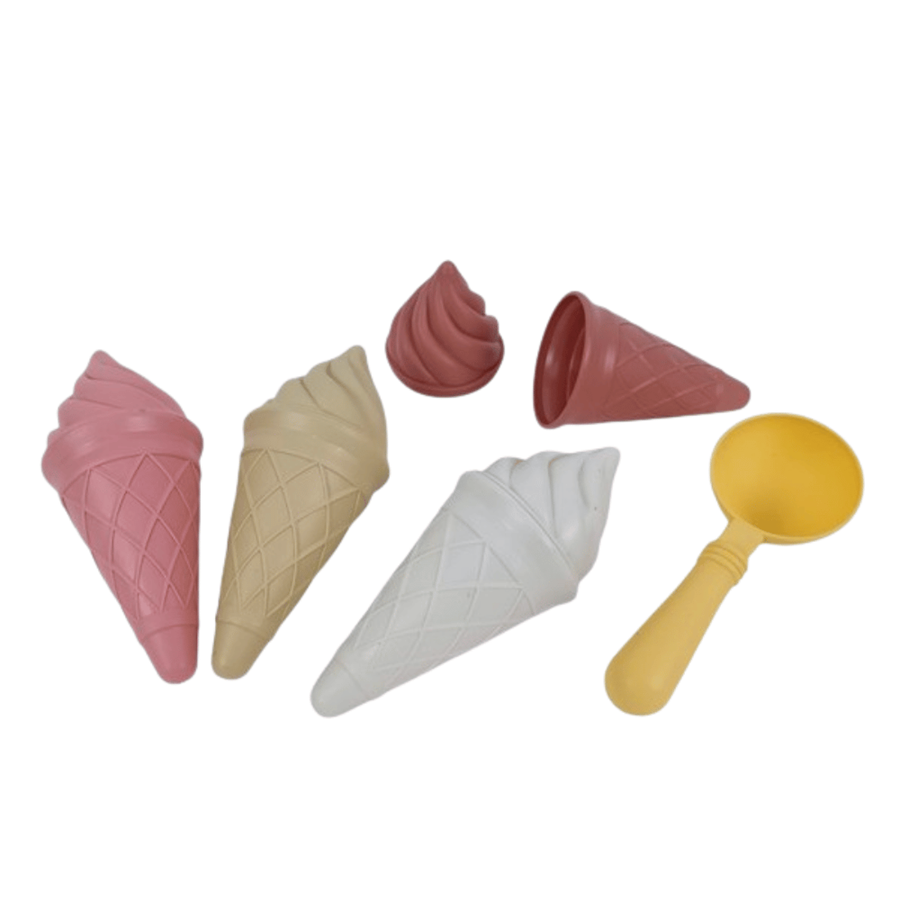 FORMA GELADO P/PRAIA C/COLHER 4PCS