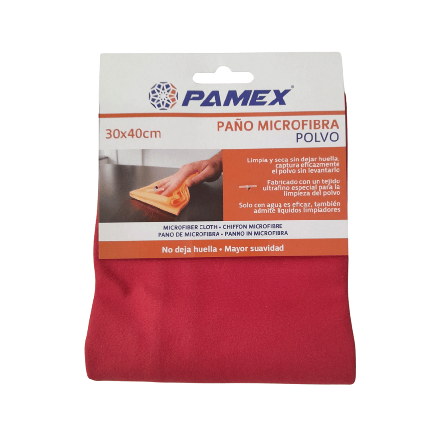 PANO MICROFIBRA ESPECIAL PÓ VERMELHO