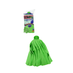 ESFREGONA SUPER MICROFIBRA TIRAS PAMEX VERDE
