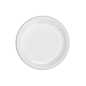 BEST PRATO RASO BRANCO C/12 17CM