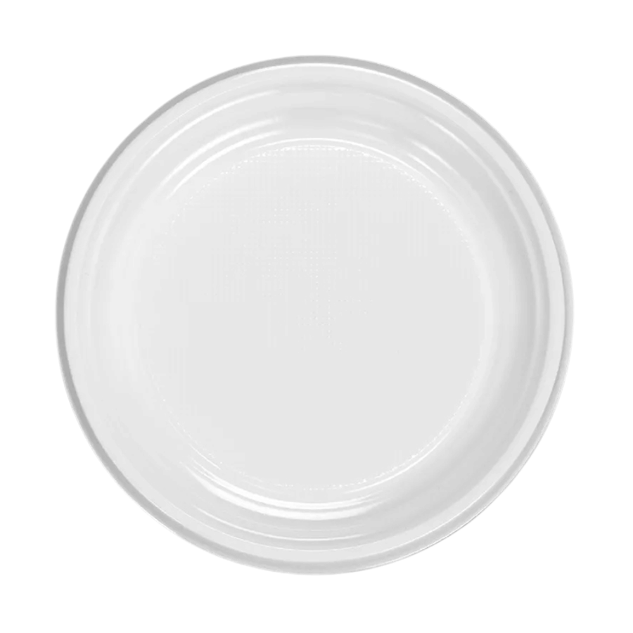 BEST PRATO RASO C/100 22CM BRANCO