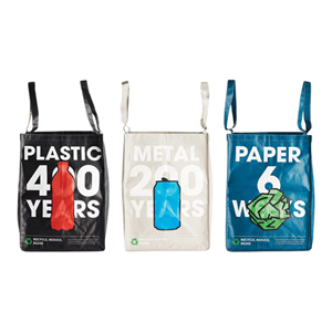 DAY SACOS ECOPONTO C/3 30X30X39CM