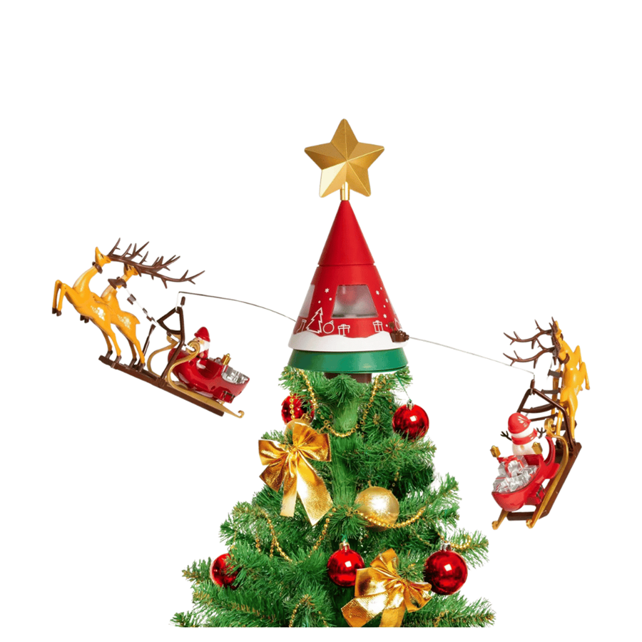 ESTRELA CIMO ÁRVORE NATAL C/LUZ E SOM