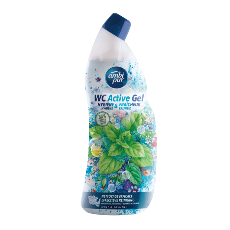 AMBI PUR GEL WC ACTIVE MENTA E JASMIM 750Ml