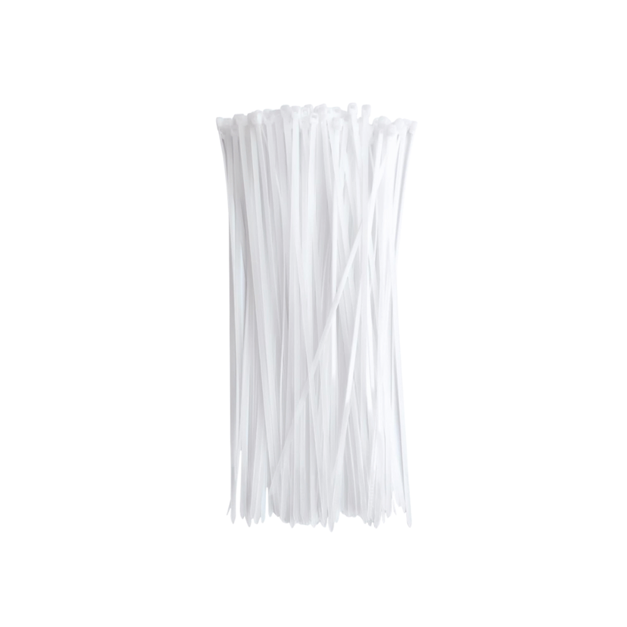 ABRAÇADEIRA NYLON BRANCO 4.6X200MM