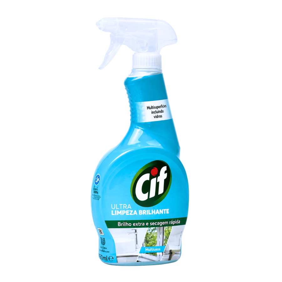 CIF SPRAY ULTRA LIMPEZA BRILHANTE 500ML CIF SPRAY ULTRA LIMPEZA BRILHANTE 500ML