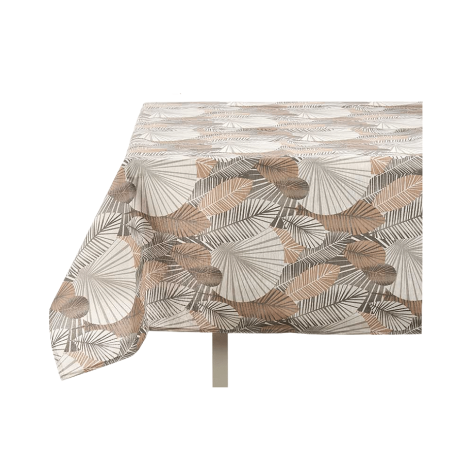 TOALHA MESA ANTIMANCHA FOLHAS