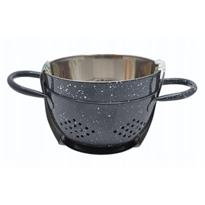 SET TAÇA E ESCORREDOR 15.5CM