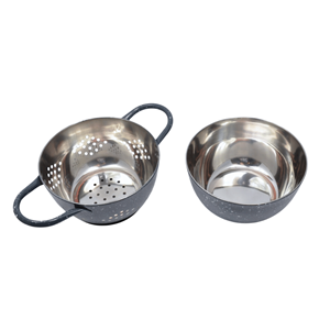 SET TAÇA E ESCORREDOR 15.5CM