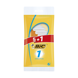 BIC LÂMINAS BARBEAR 5+1 SENSITIVE
