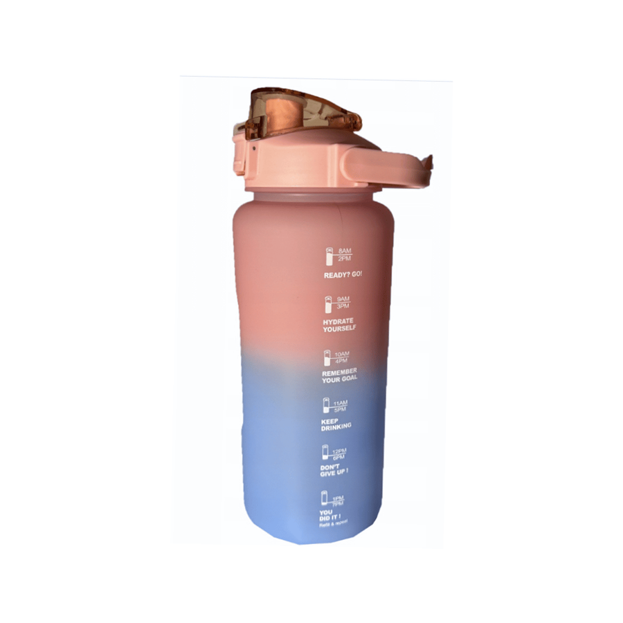GARRAFA ÁGUA ROSA/AZUL 2000ML