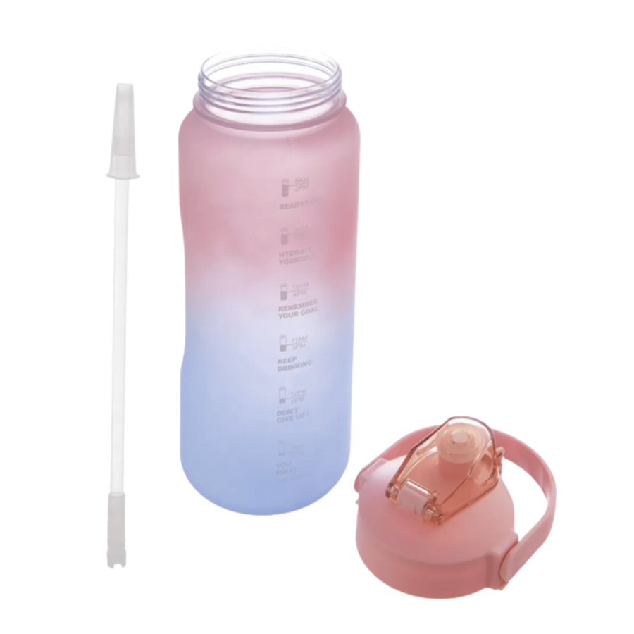 GARRAFA ÁGUA ROSA/AZUL 2000ML