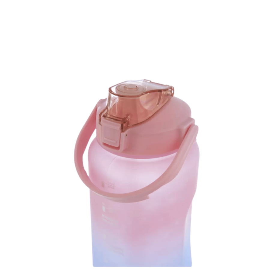 GARRAFA ÁGUA ROSA/AZUL 2000ML