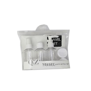 NECESSAIRE VIAGEM BRANCO 5PCS