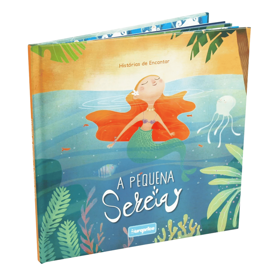 LIVRO HISTÓRIAS DE ENCANTAR A PEQUENA SEREIA
