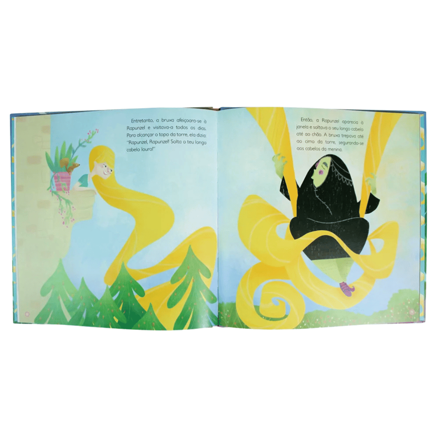 LIVRO HISTÓRIAS DE ENCANTAR A RAPUNZEL