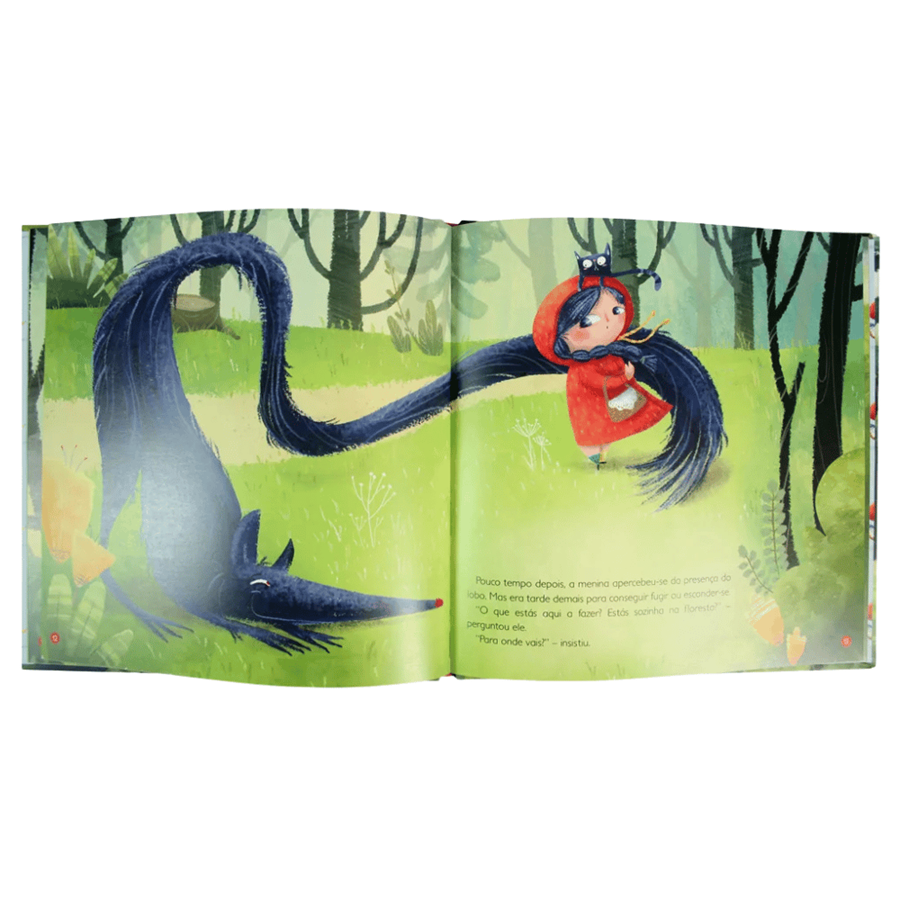 LIVRO HISTÓRIAS DE ENCANTAR O CAPUCHINHO VERMELHO