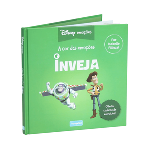LIVRO DISNEY A COR DAS EMOÇÕES INVEJA