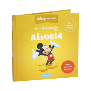 LIVRO DISNEY A COR DAS EMOÇÕES ALEGRIA