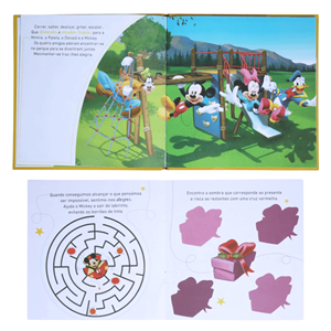 LIVRO DISNEY A COR DAS EMOÇÕES ALEGRIA