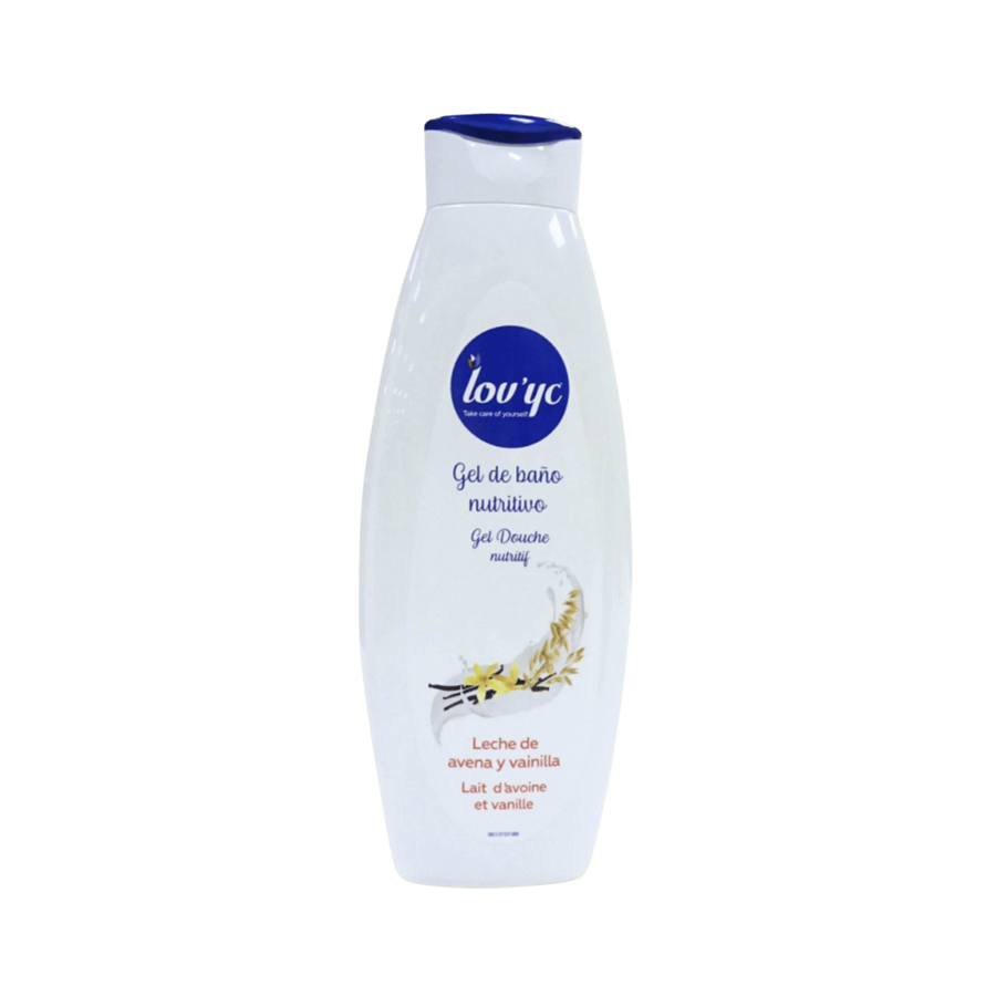 LOV´YC GEL BANHO LEITE AVEIA E BAUNILHA 750ML