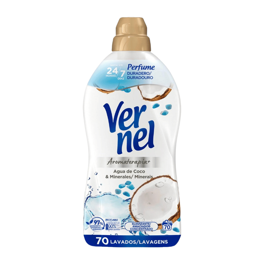 VERNEL AMACIADOR AROMATERAPIA COCO 70D