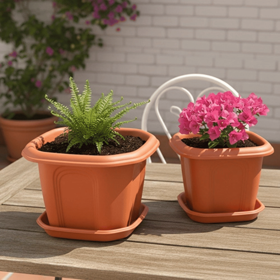 PRACT VASO ANTIQUE 245MM TERRACOTA