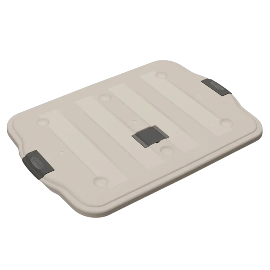 PRACT  TAMPA P/CAIXA BIGBOX 78/110LTS TAUPE GREY